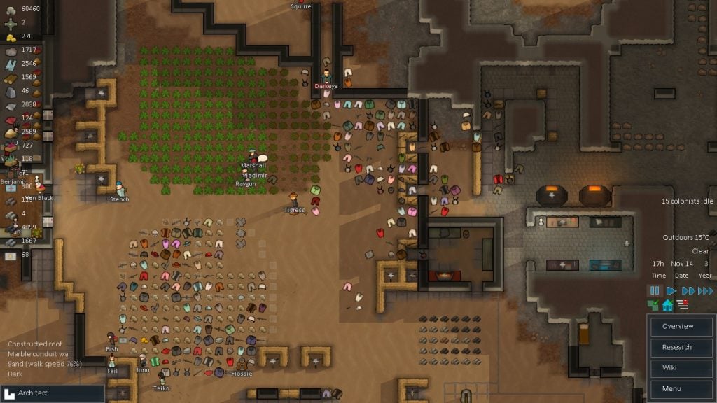 Marching Orders A Rimworld Checklist Guide naguide