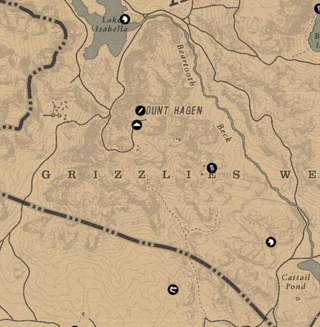 Red Dead Redemption 2 - Mount Hagen How To Find? 