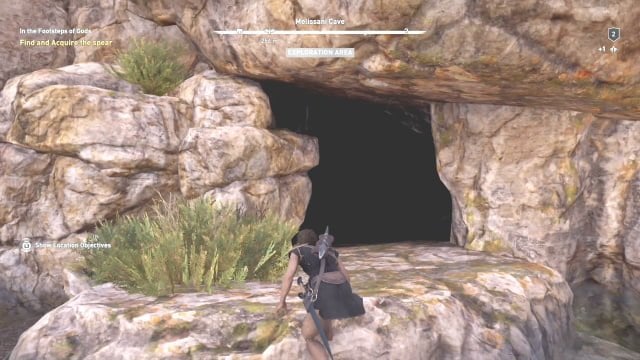 Assassin's Creed Odyssey Melissani Cave Spear