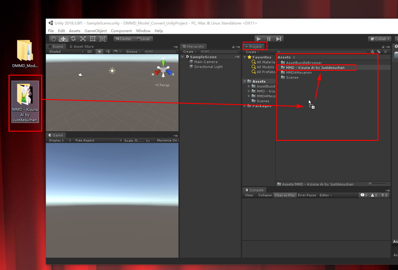 DesktopMMD MMD Model Import 4