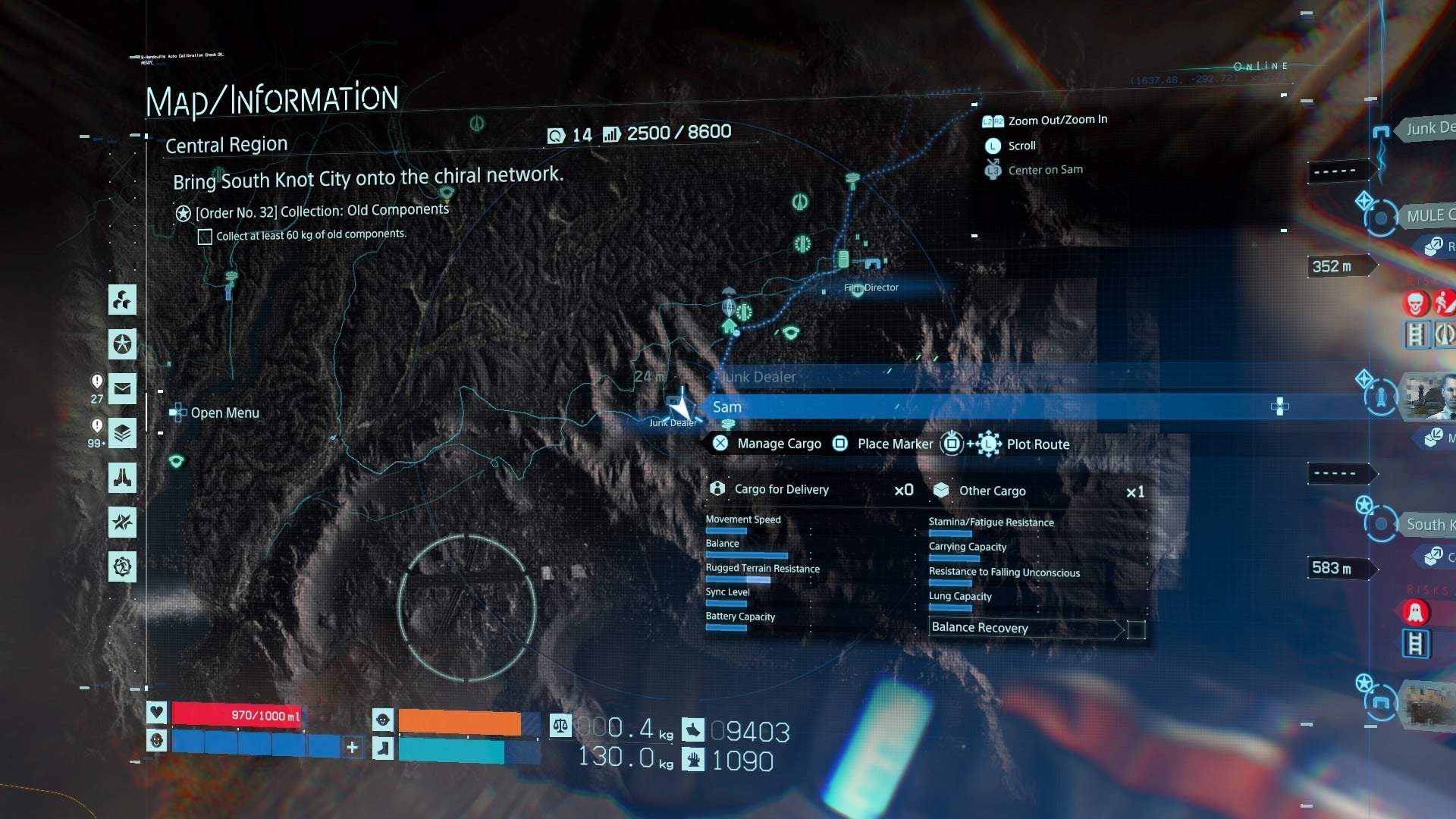 DEATH STRANDING Memory Chips Locations naguide