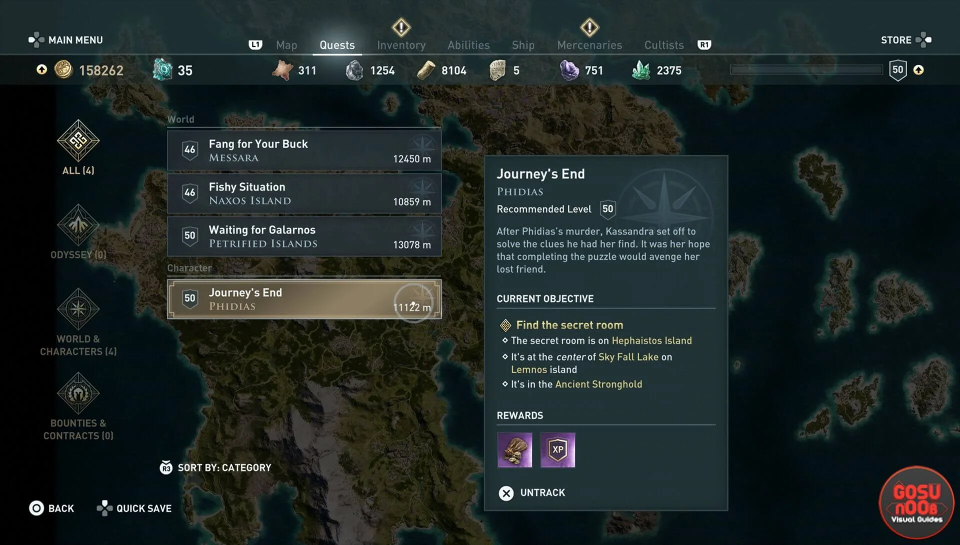 Assassins Creed Odyssey Journeys End Quest
