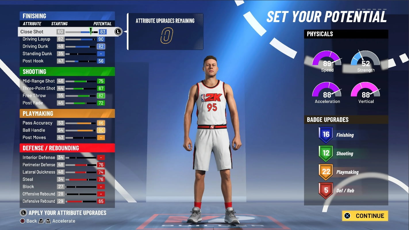 NBA 2K21 Point Guard Build