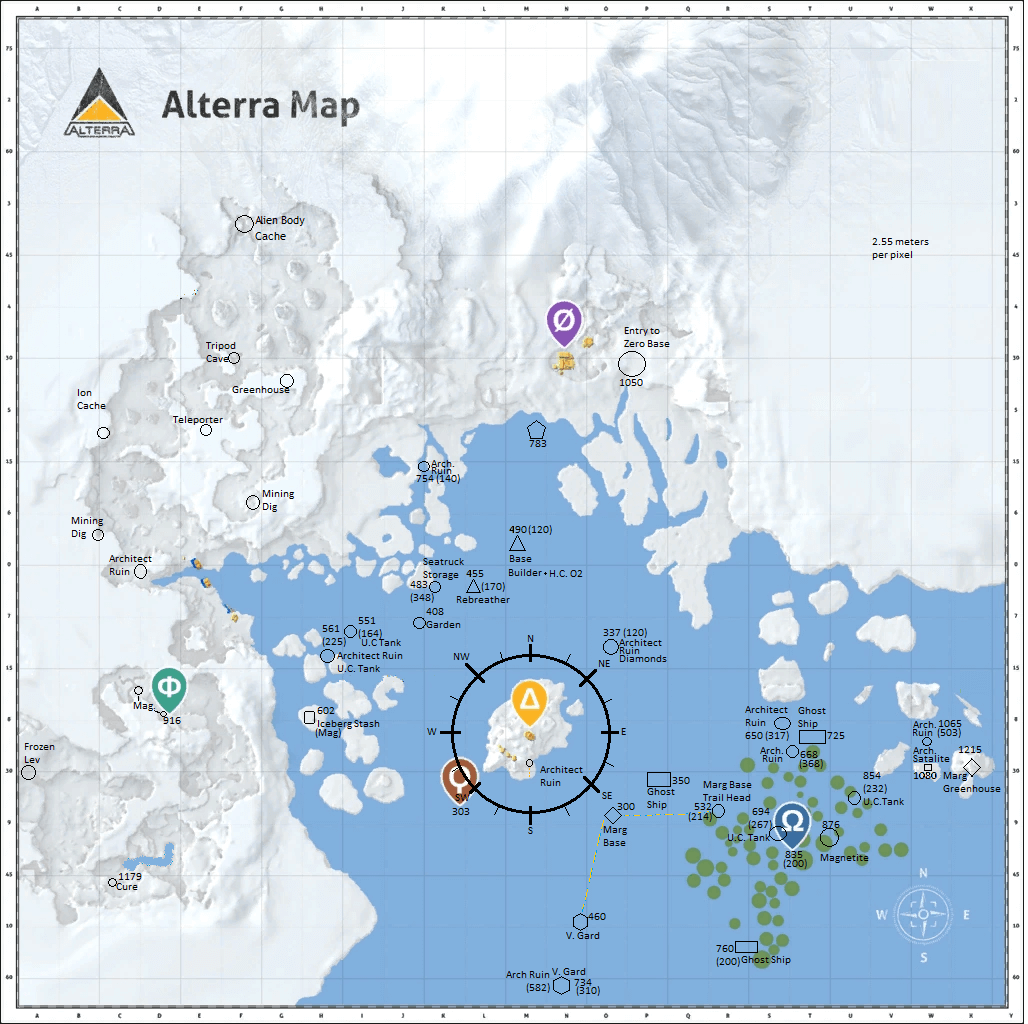 Subnautica Below Zero Map