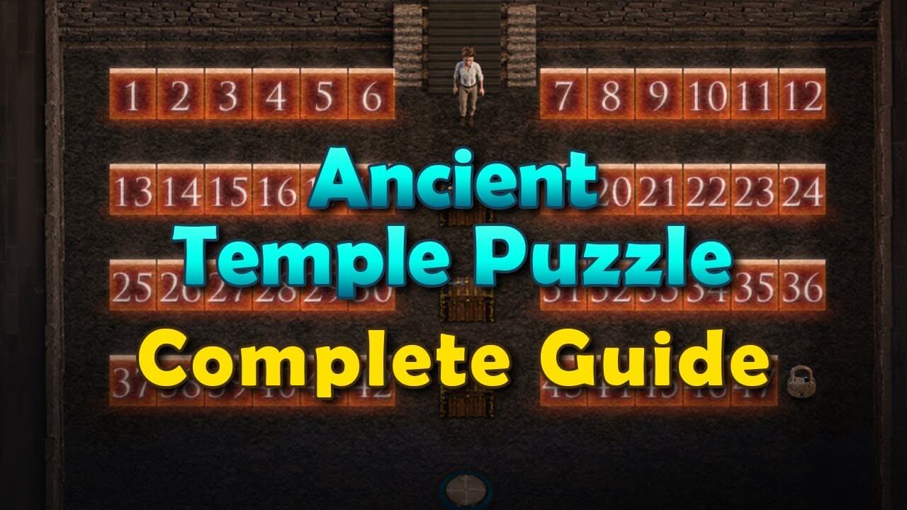 Treasure of Nadia Ancient Temple Puzzles Walkthrough