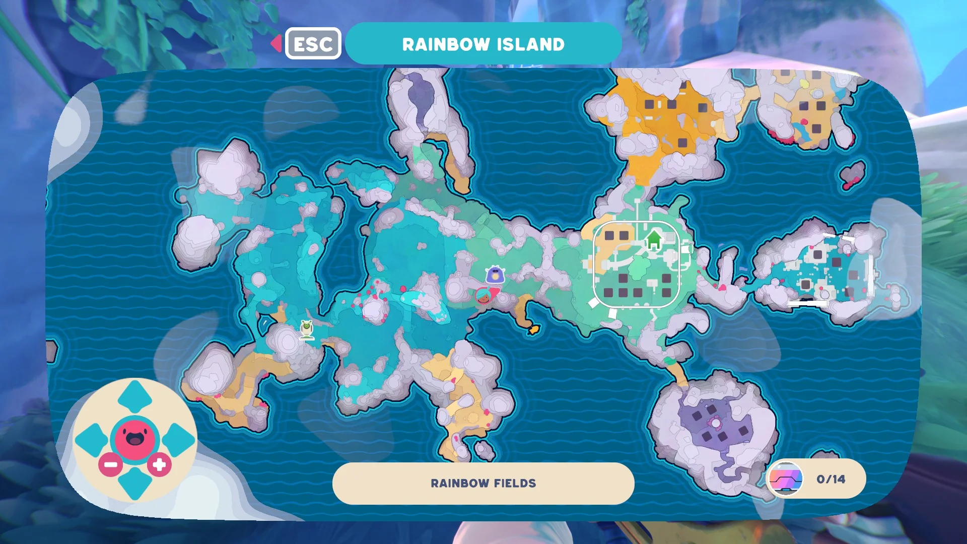 Slime Rancher 2: All Treasure Pod Locations in Rainbow Fields