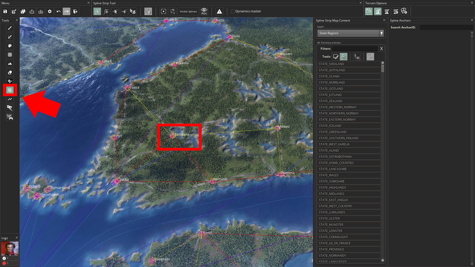 How to move settlements in the map editor How to move settlements in the map editor