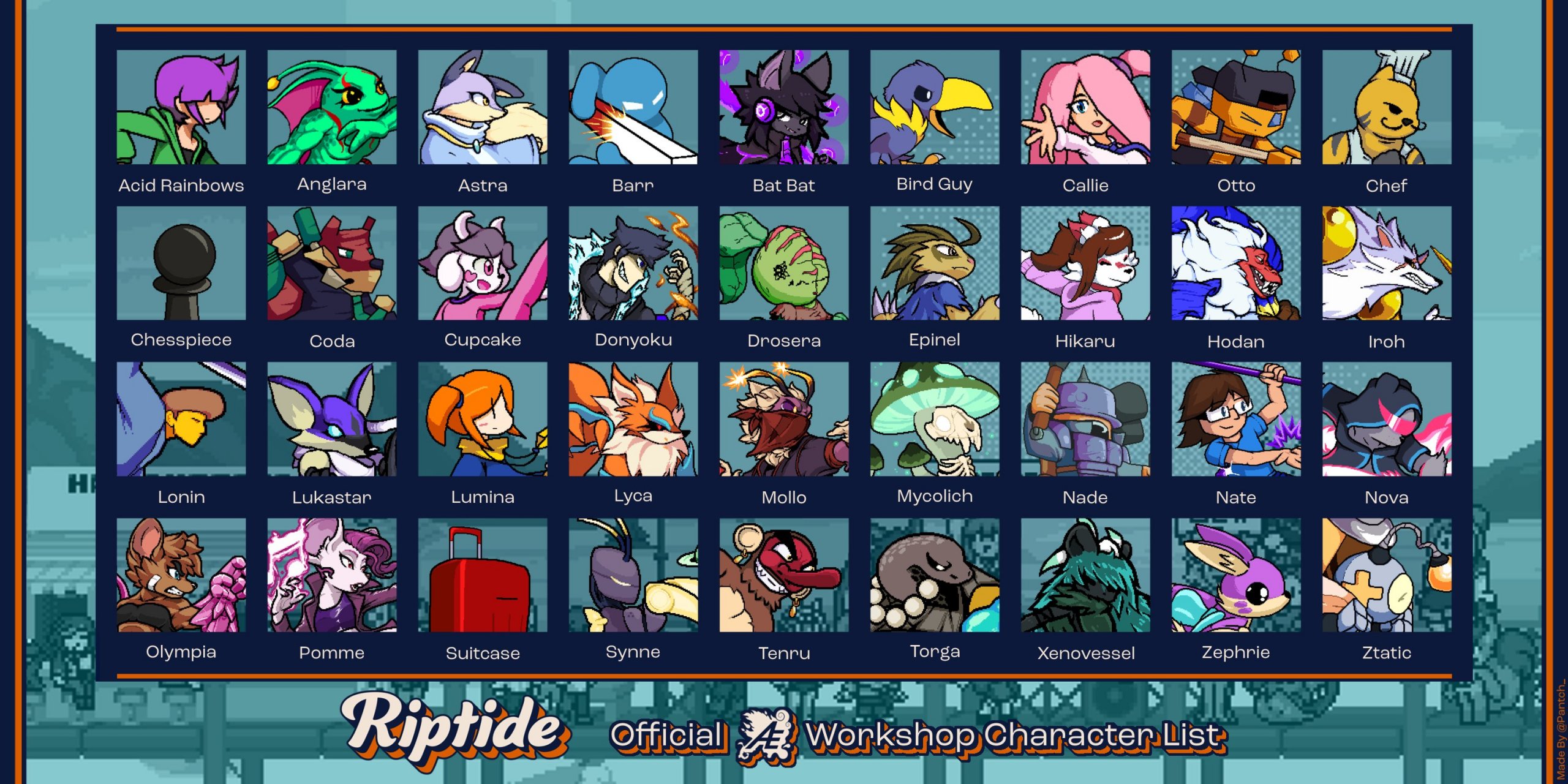 Steam characters list (117) фото