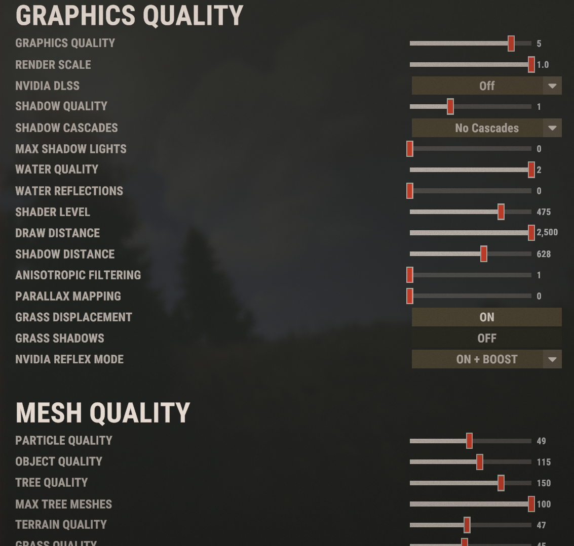 Rust Settings For FPS Boost