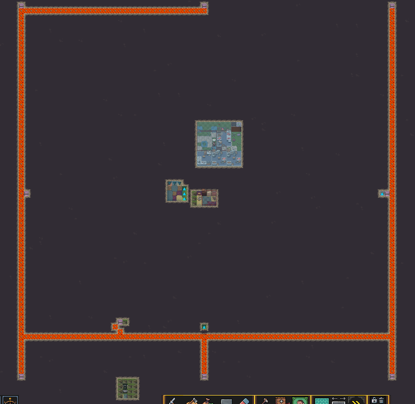 Dwarf Fortress Making Artificial Volcanoes and Magma Landmines