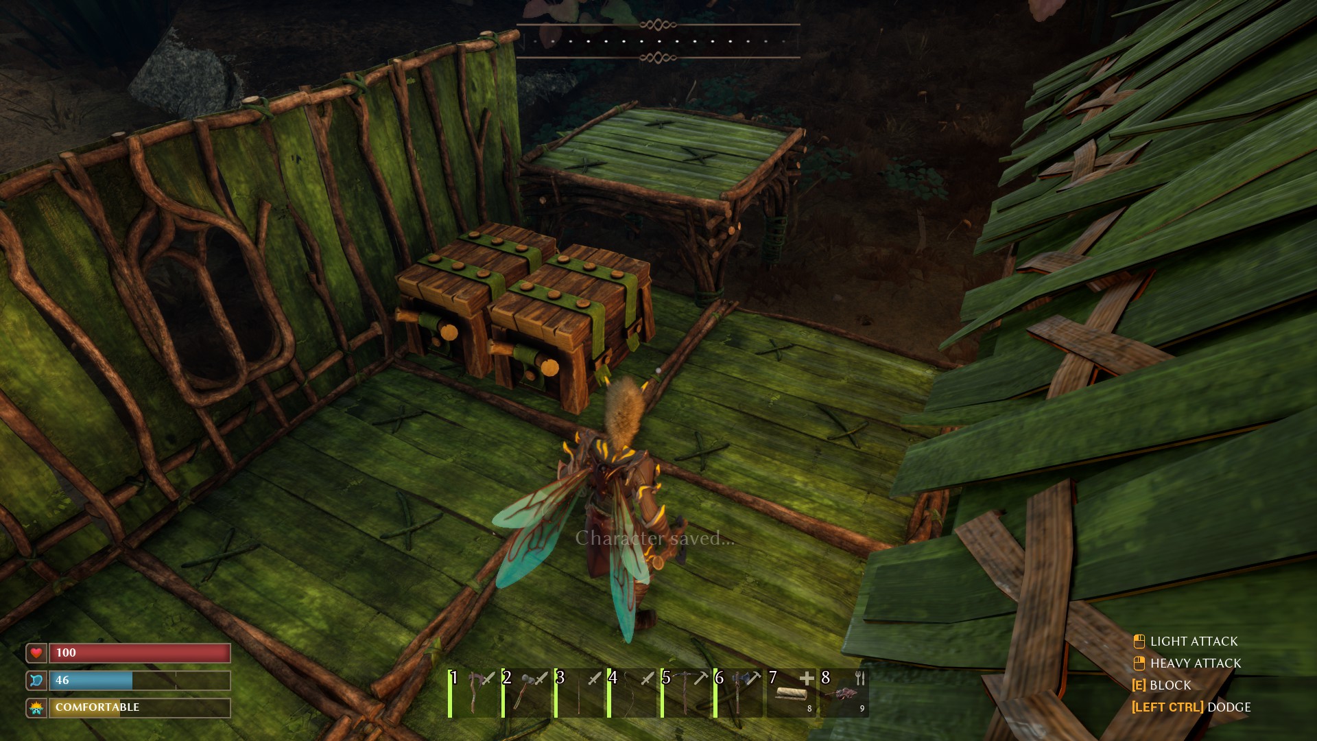 Smalland Survive the Wilds How to Double Stack Storage