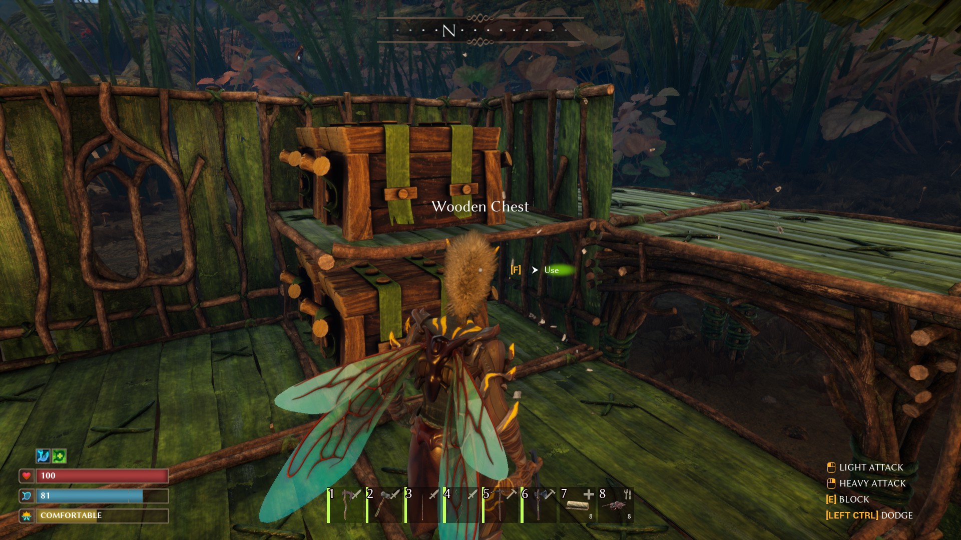 Smalland Survive the Wilds How to Double Stack Storage