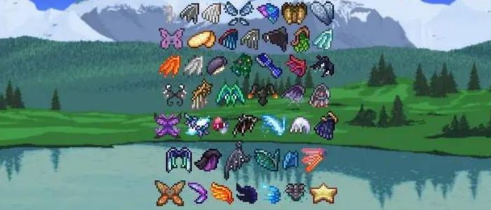 Terraria Wings Comparison