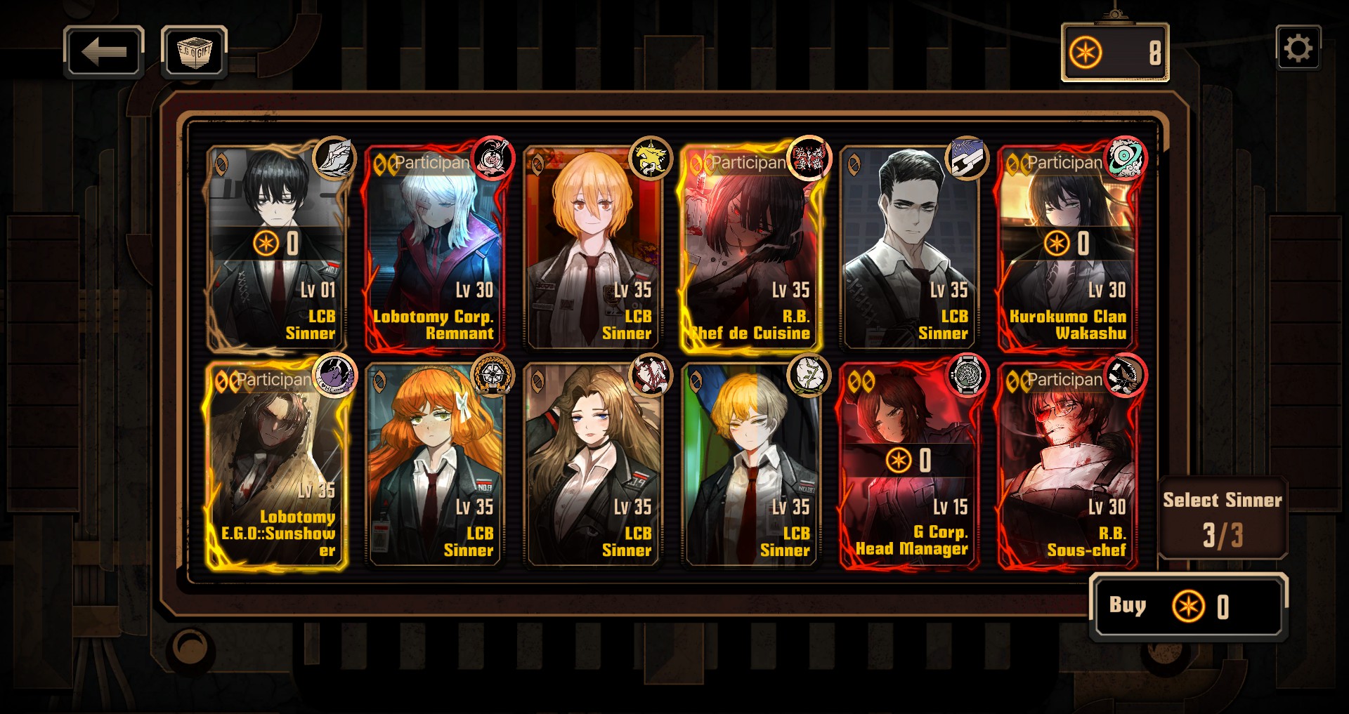 Limbus Company Mirror Dungeon Hard Mode naguide