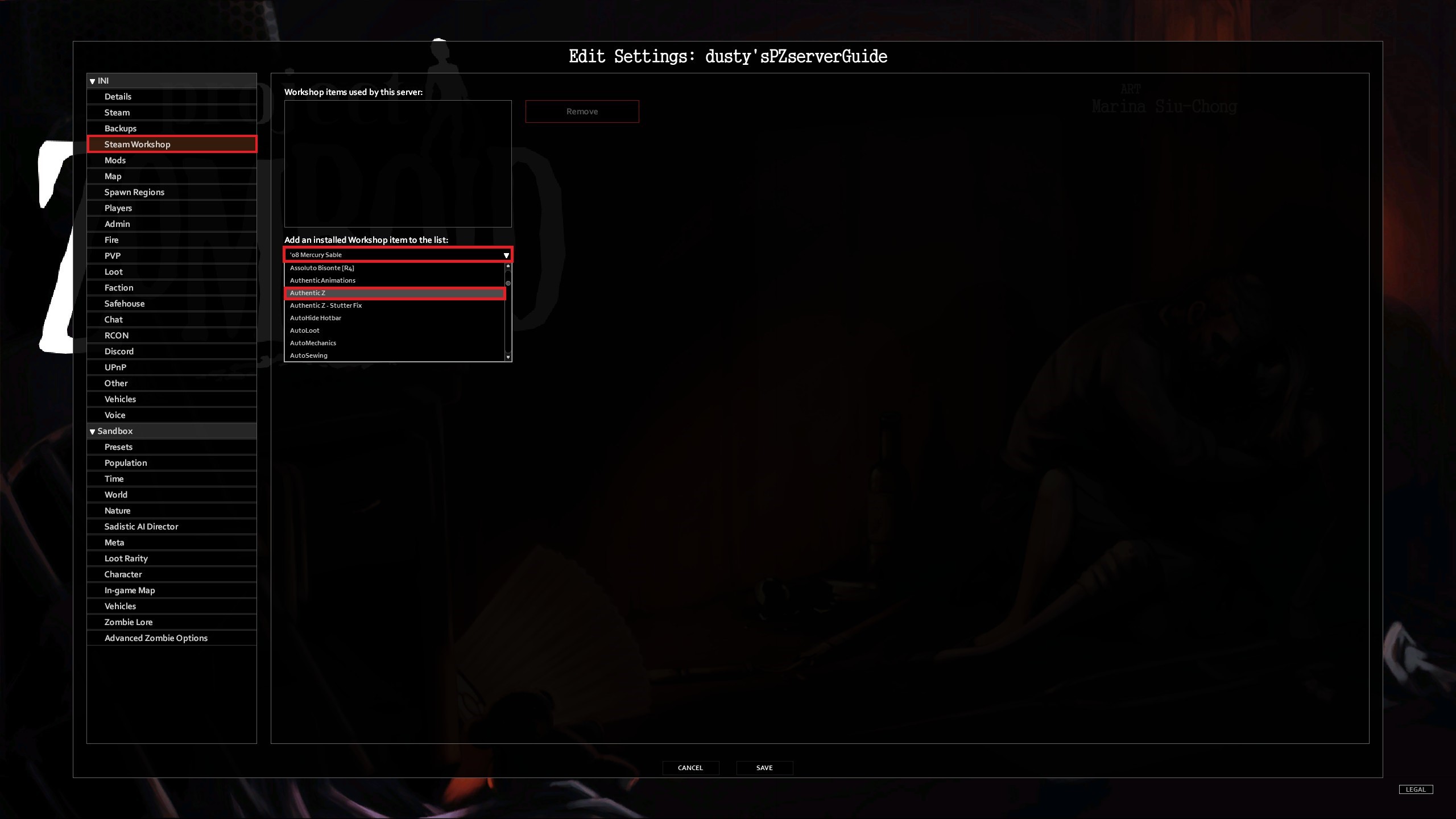 Project Zomboid How to Add Mods to CoOp