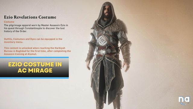 How to Get Ezio Revelations Costume in AC Mirage