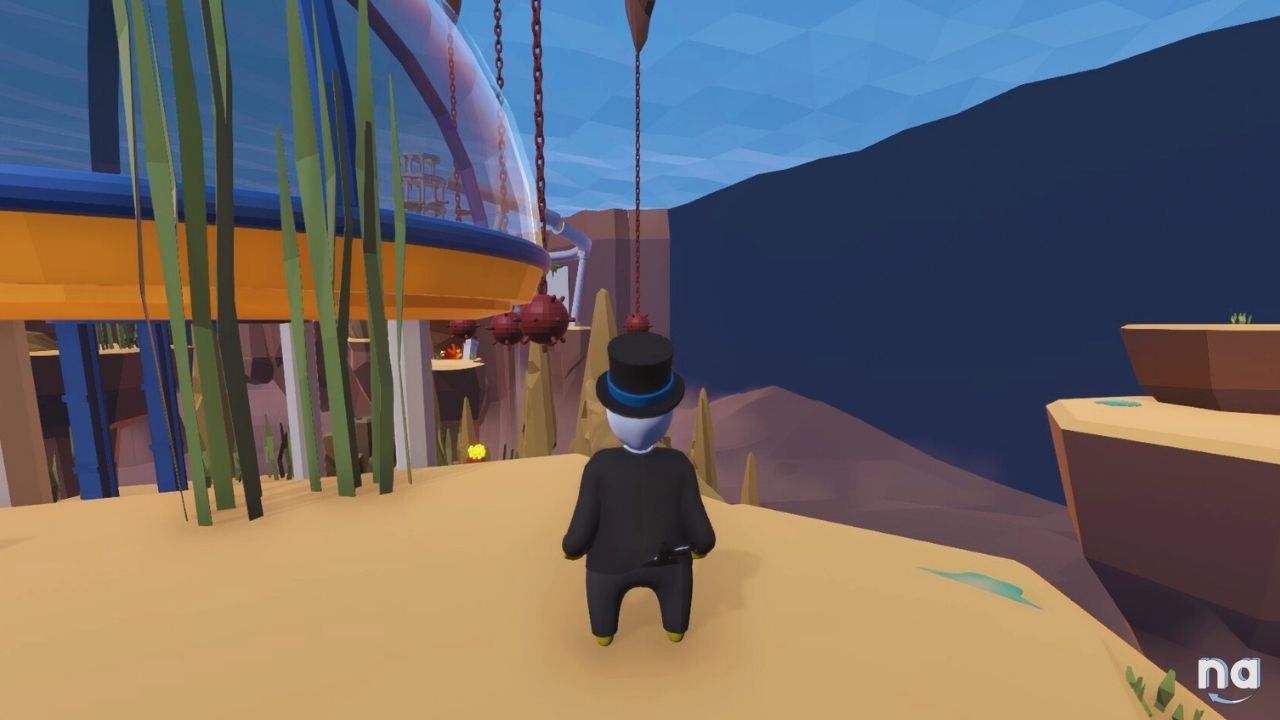 Human Fall Flat Underwater Level Walkthrough & Achievements