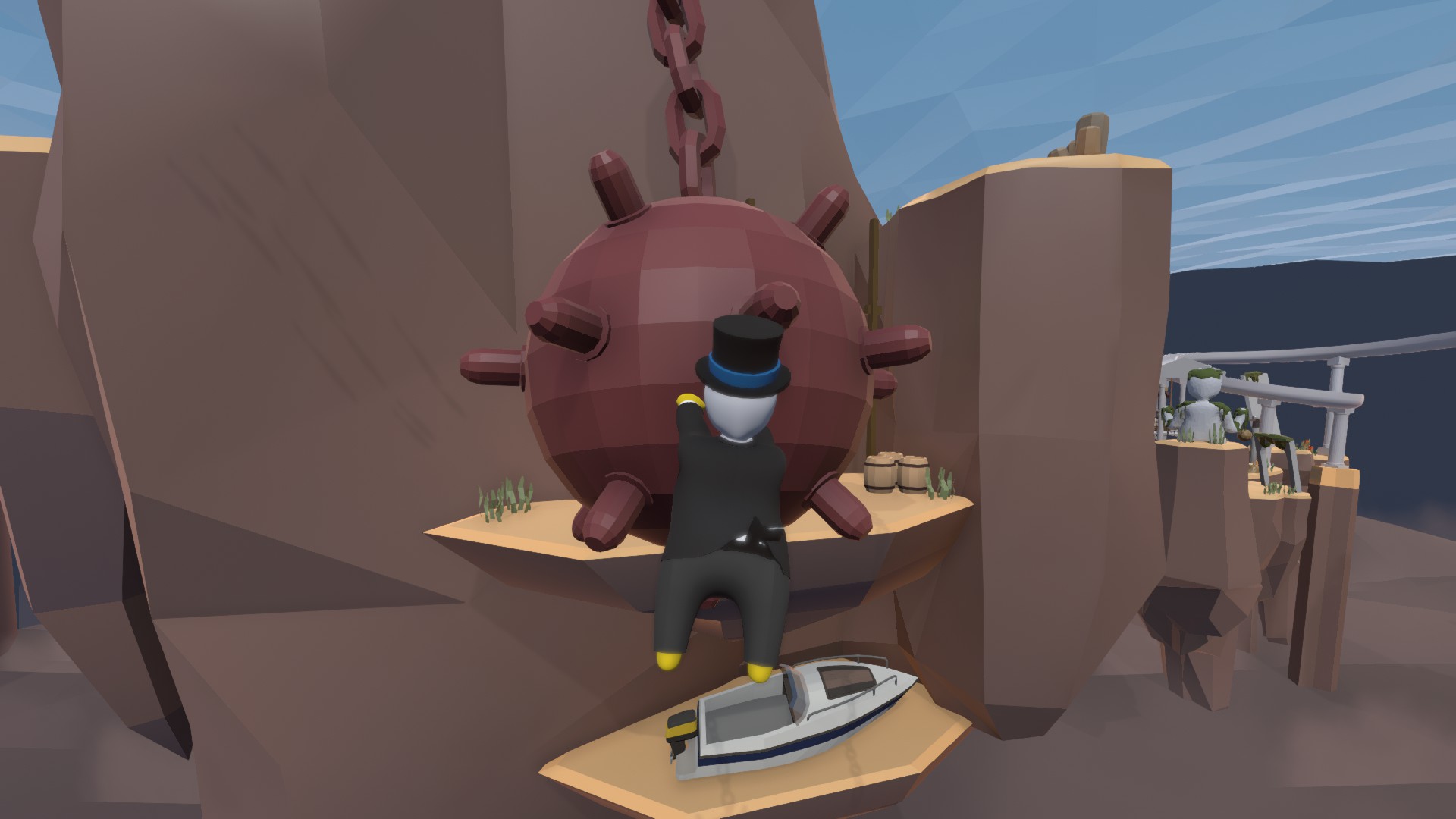 Human Fall Flat Underwater Level Walkthrough & Achievements naguide