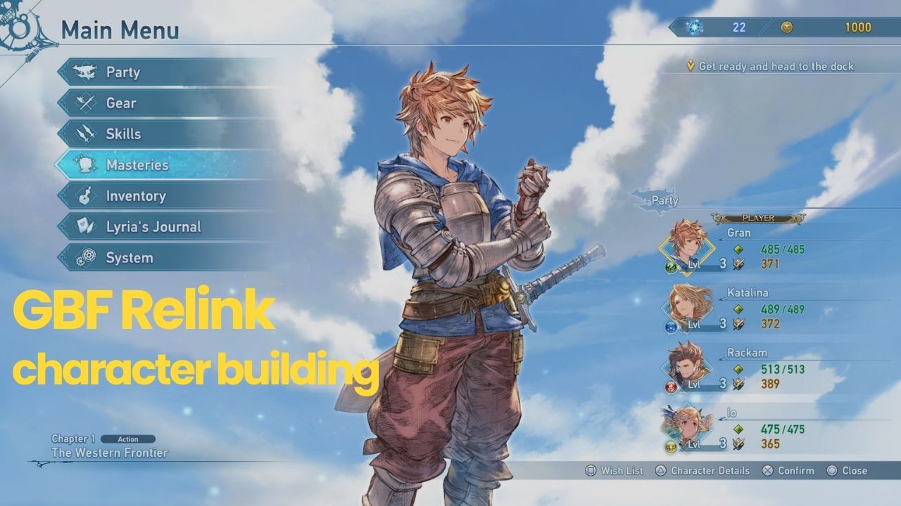 GBF Relink Character Building