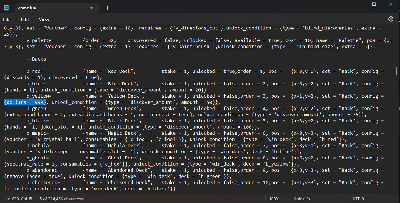 Balatro: Money Cheats - naguide