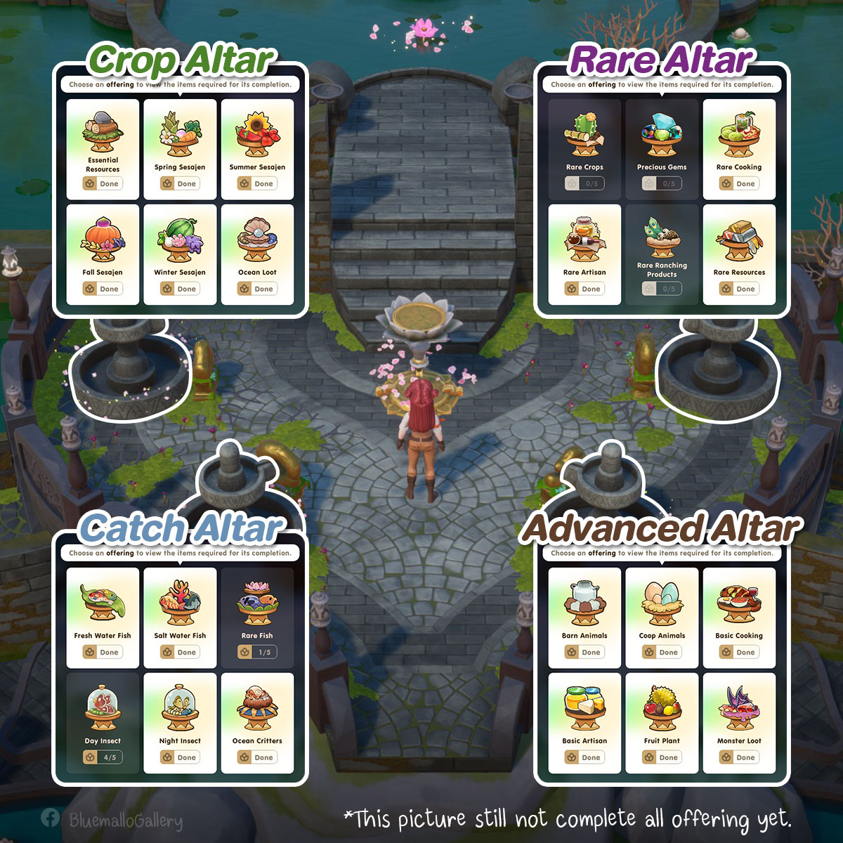 Coral Island Offering Guide