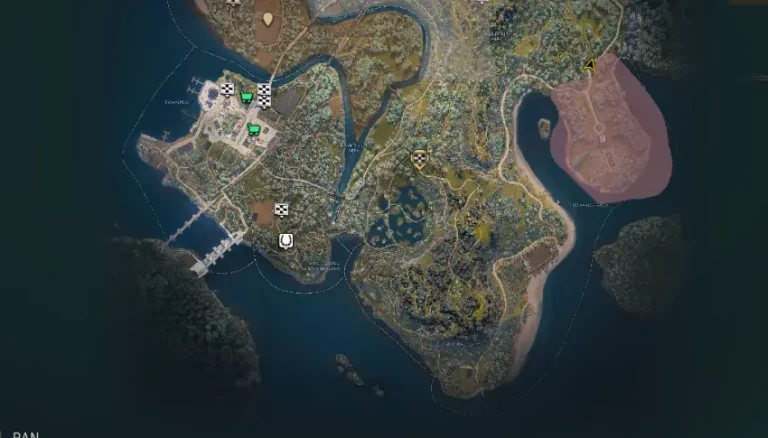 Equinox Homecoming Material Locations on the Map