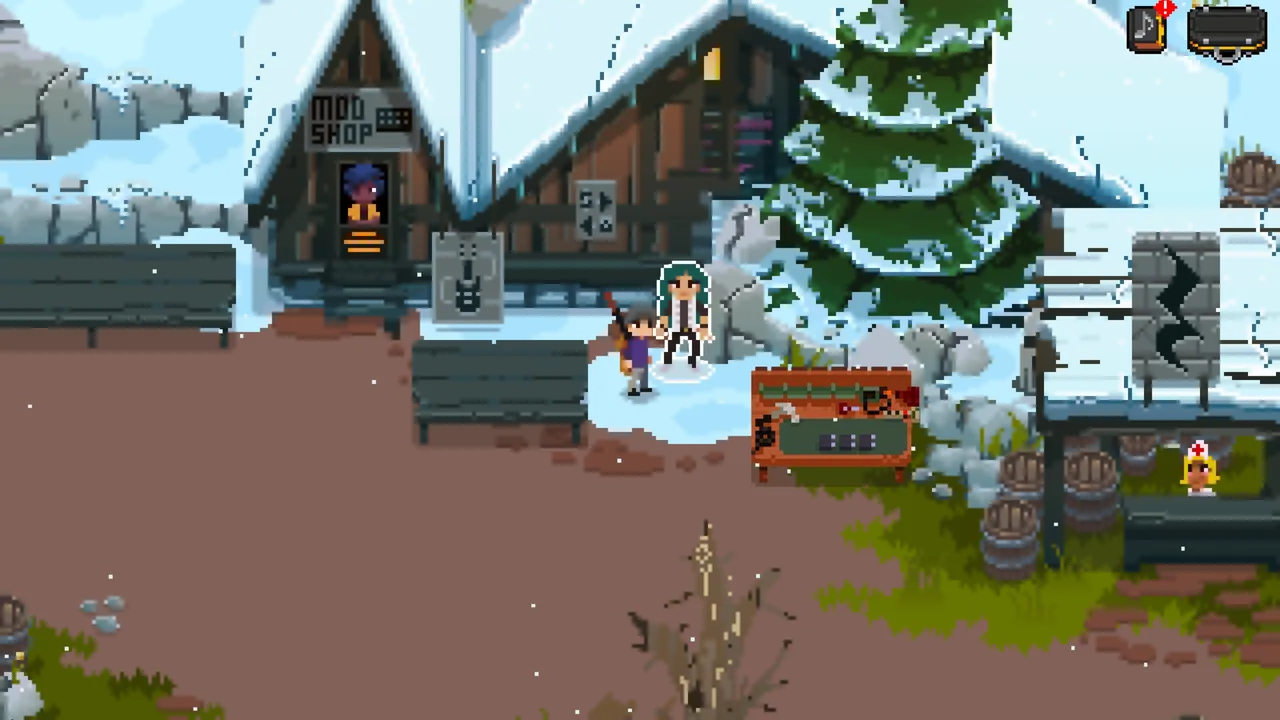 Dee Jent's location in Fretless. He is found near the entrance of Bass Camp.