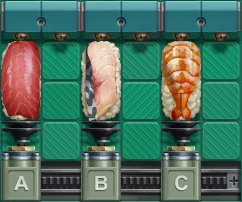 My solution for the Nigiri Sushi factory layout in Level 2-04.