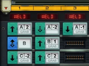 The command list to solve the Personal Computer factory puzzle.