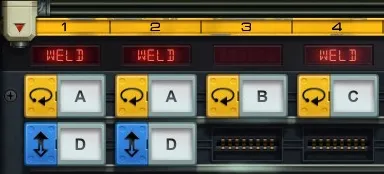 The correct command sequence for the Bidet Seat puzzle.