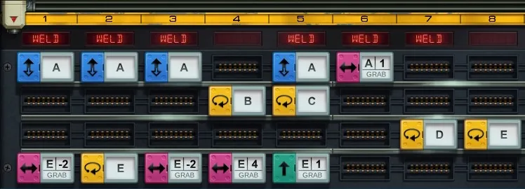 The command sequence to complete the Video Recorder level.