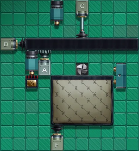 Here's how I set up the factory to create the Elegant Handbag.