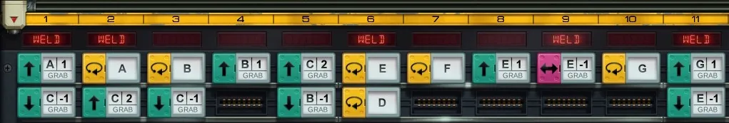 The commands for the Spring Dress production line.