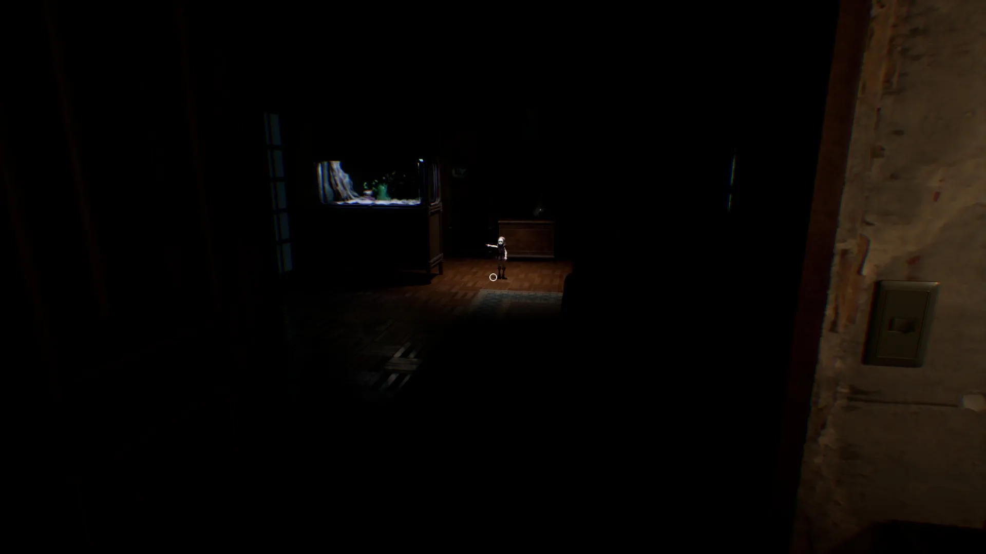 A close-up of Bori during her story-related hallucination event.