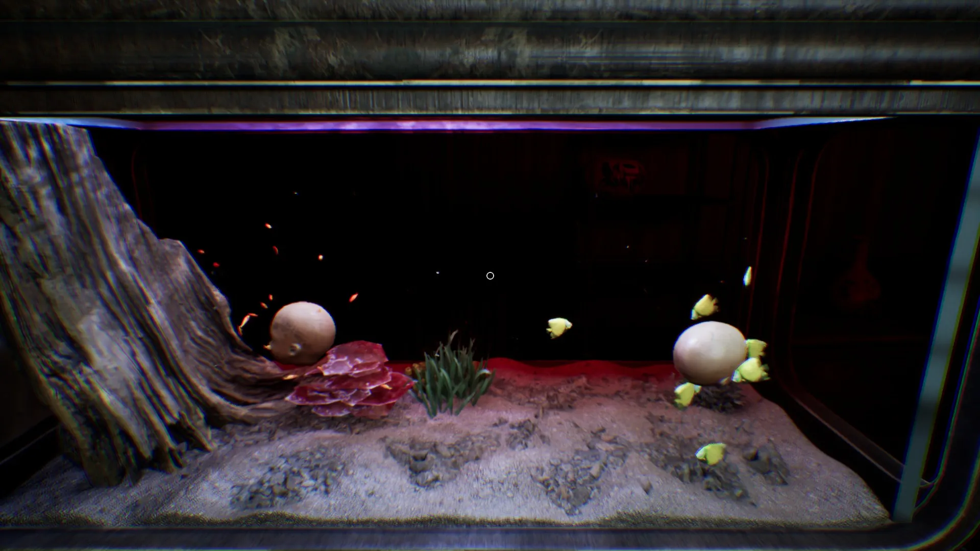 Mori's doll sits on a box in front of a microphone.