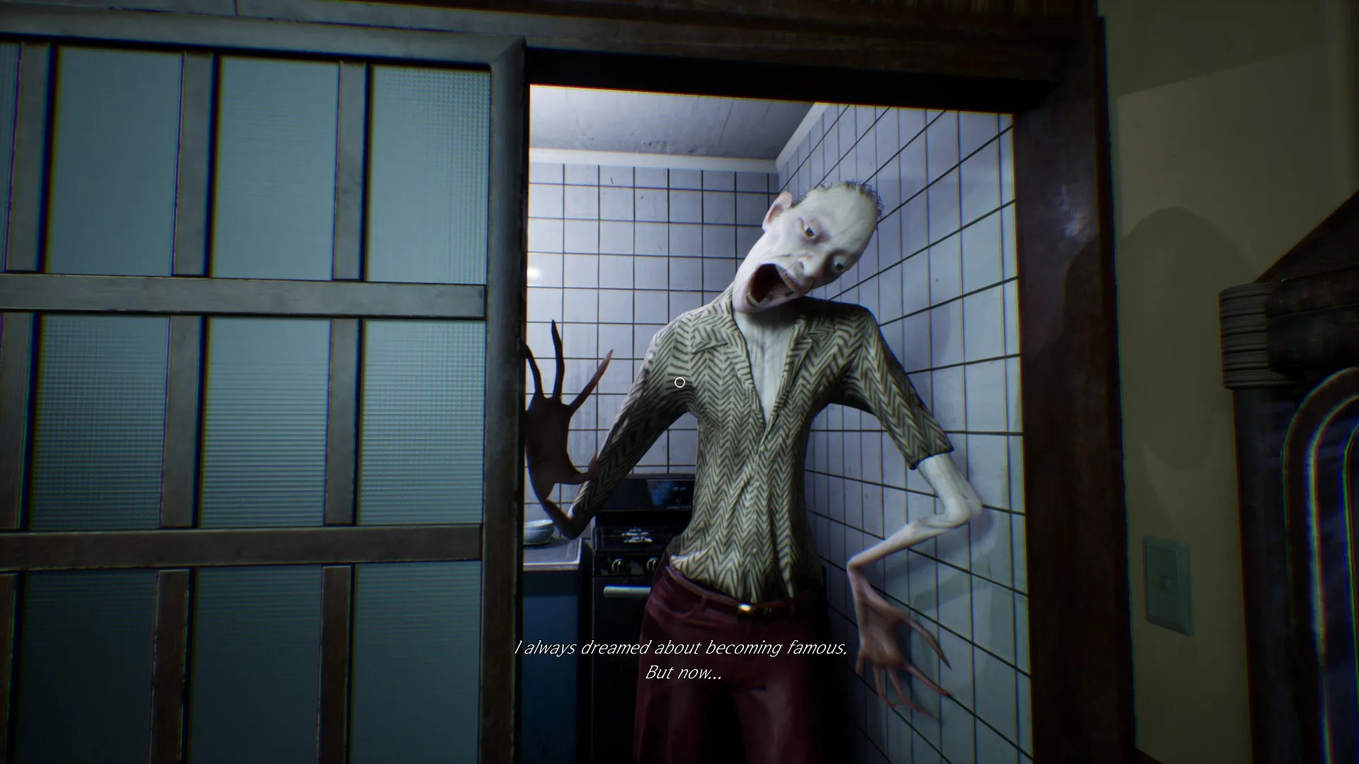 The notepad in-game with a red text warning about Lanky Bori.