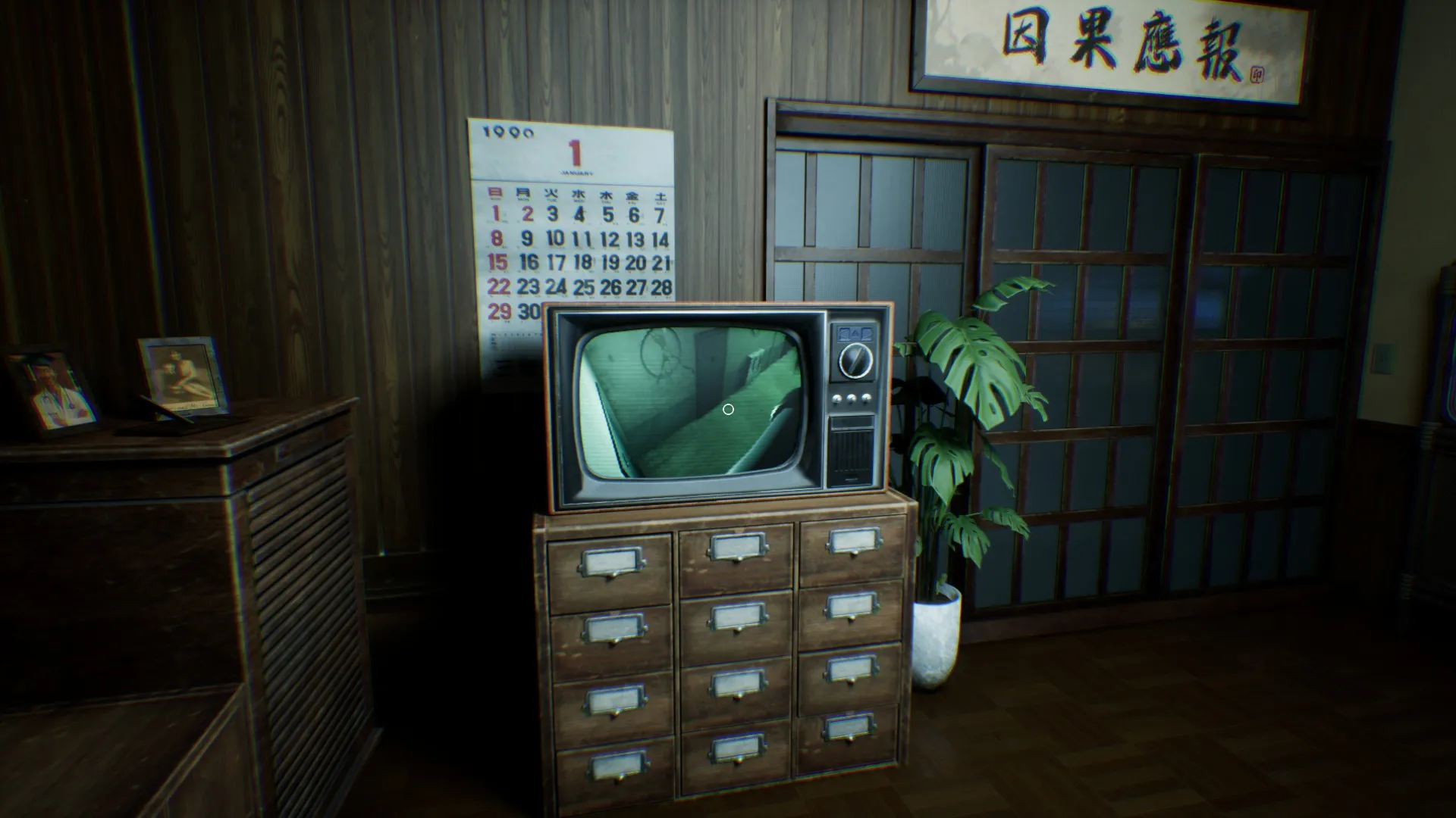 Bori lunges at the screen from the TV.