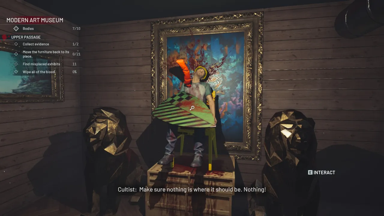 100 Bodies And Evidence Nightmare Maps Added - Nightmare Modern Art 406