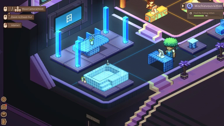 Location of Secret cat 3 in shopping mall.