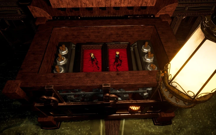 The hold figures and puzzle solutions